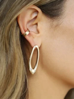 Classic Hammered Ear Cuff