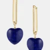 Gemma Lapis Earrings